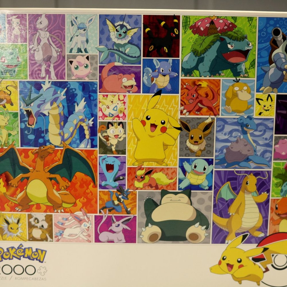 Pokemon Puzzle NEW 2000 Pieces Pikachu